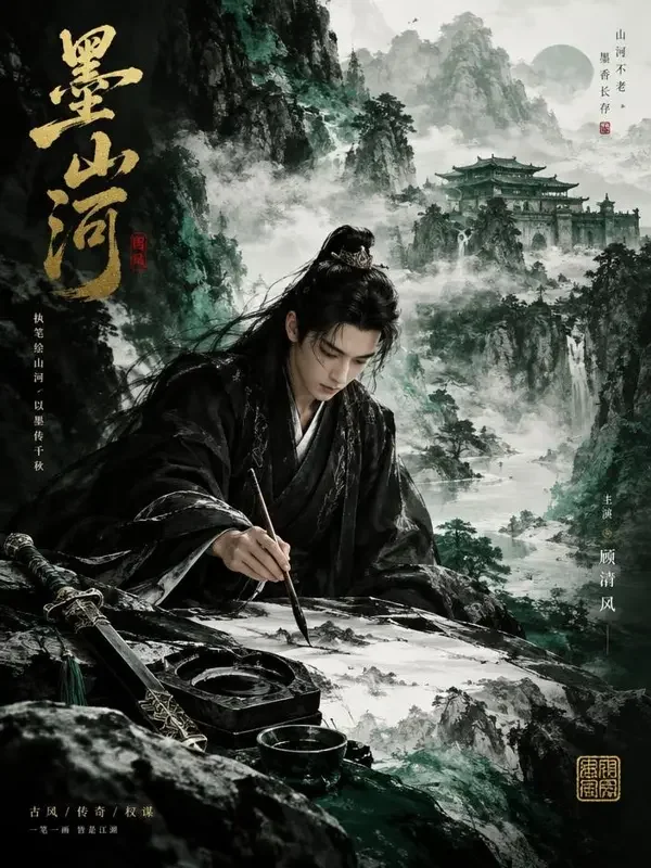 一笔定江山 - 书生逆袭题材短剧封面