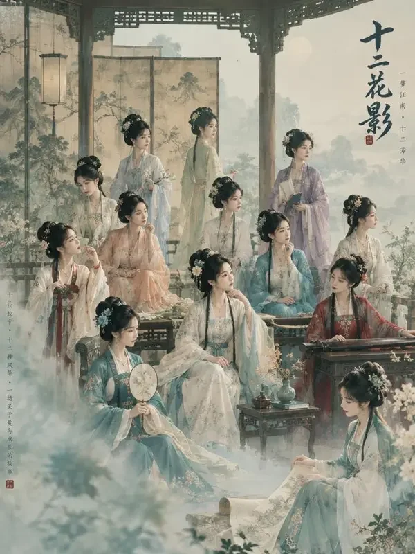 画楼十二钗 - 才女传题材短剧封面