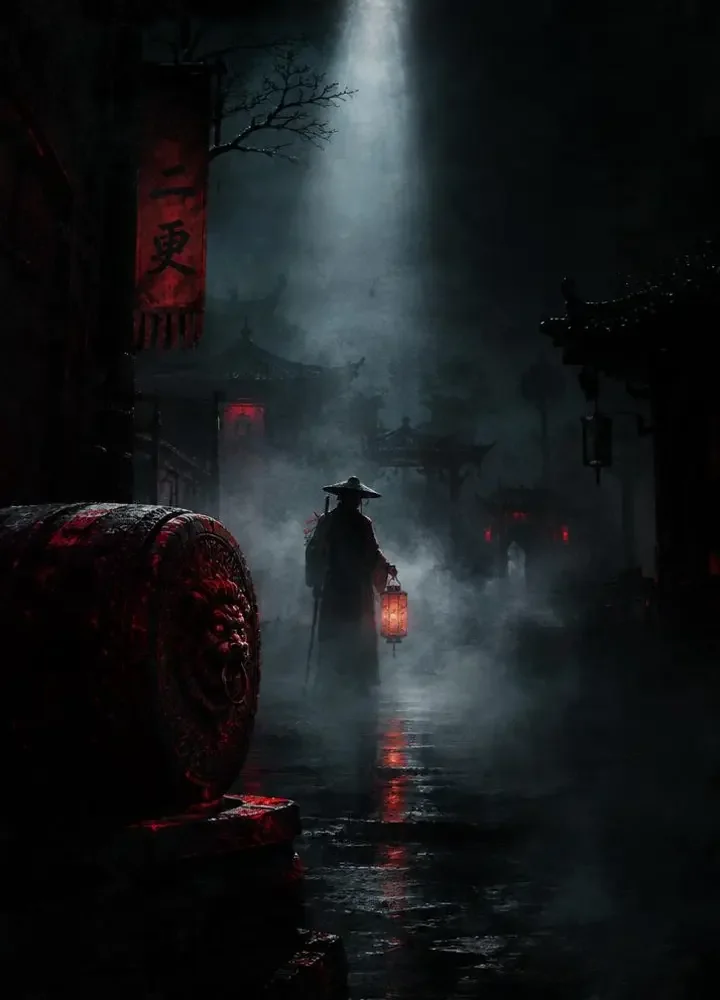 五更鼓响 短剧封面（悬疑题材，共 48 集）
